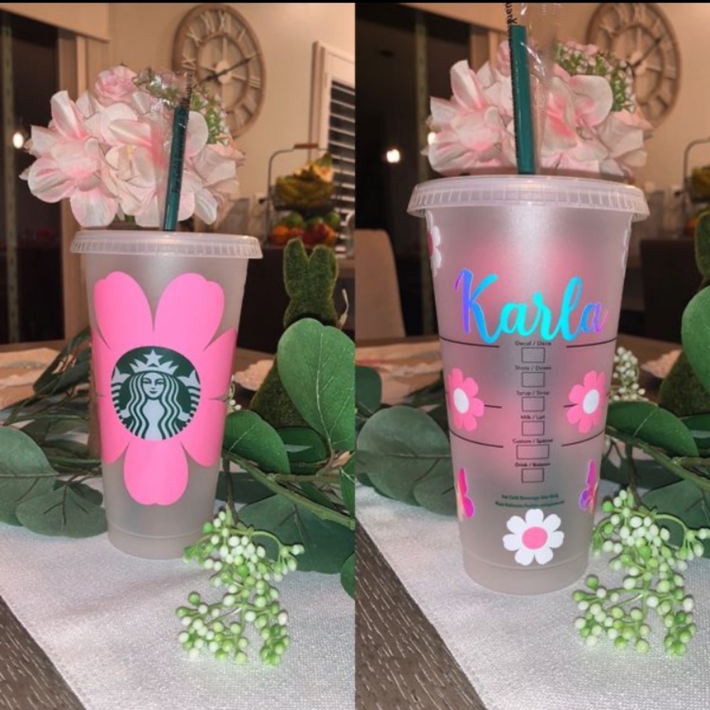 Custom Reusable Starbucks cups!š¦āØ - Picture 9 of 10
